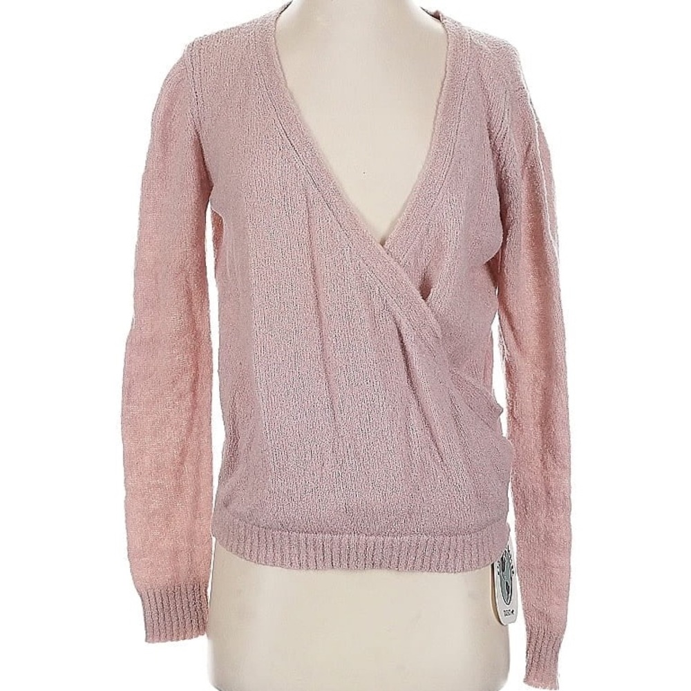 NWT Toad&Co Pink Wool Pullover Sweater Size S